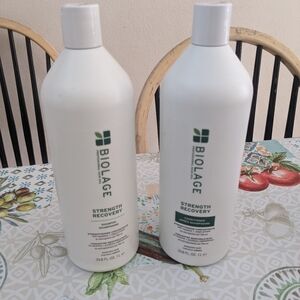 Biolage Strength Recovery Shampoo and Conditioner Set 33.8 FL Oz Each